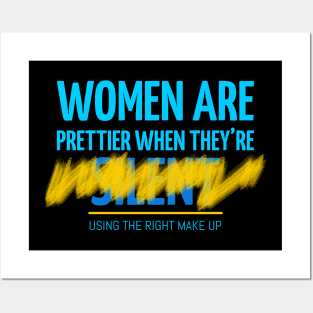 Women Are Pretty - Funny Quote Posters and Art